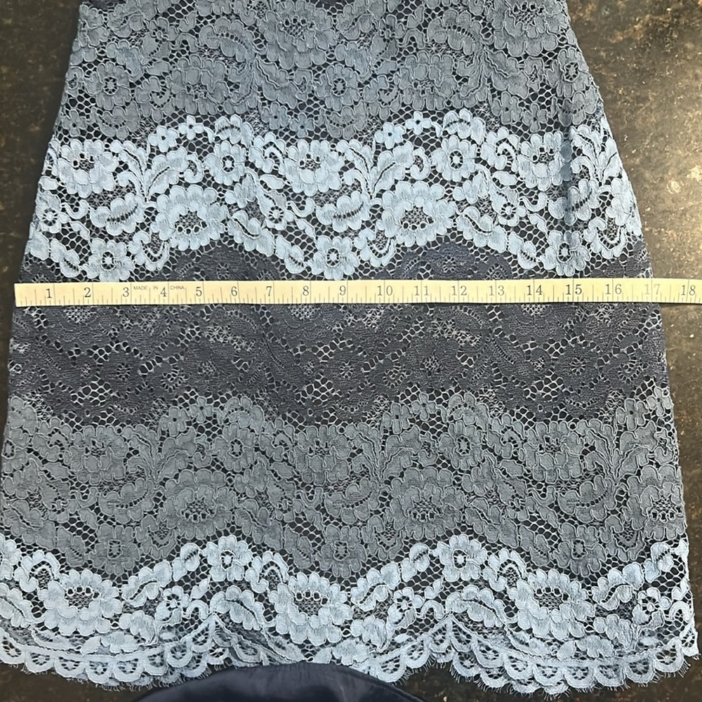 Sandro blue lace mini dress - Picture 13 of 13